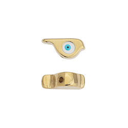 Χάντρα πουλί με μάτι και Φ1.5mm - So Cute Cut