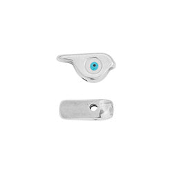 Χάντρα πουλί με μάτι και Φ1.5mm - So Cute Cut