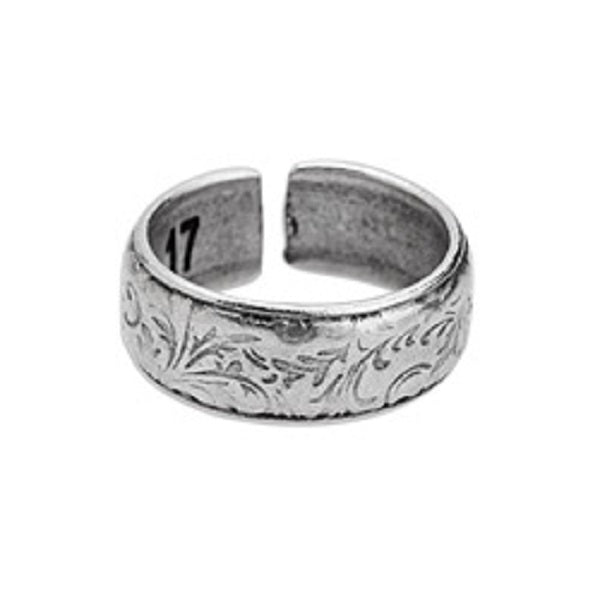 Δαχτυλίδι floral pattern 17 mm σε συσκευασία 4 τεμαχίων - So Cute Cut