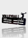 Κρεμάστρα μεταλλίων με θέμα Volleyball και όνομα σε συσκευασία 1 τεμαχίου - So Cute Cut