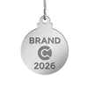 Corporate Mini Mirror 🎄Εταιρικό Γούρι 2026 | Διάμετρος 4 cm| σετ 50 τεμαχίων