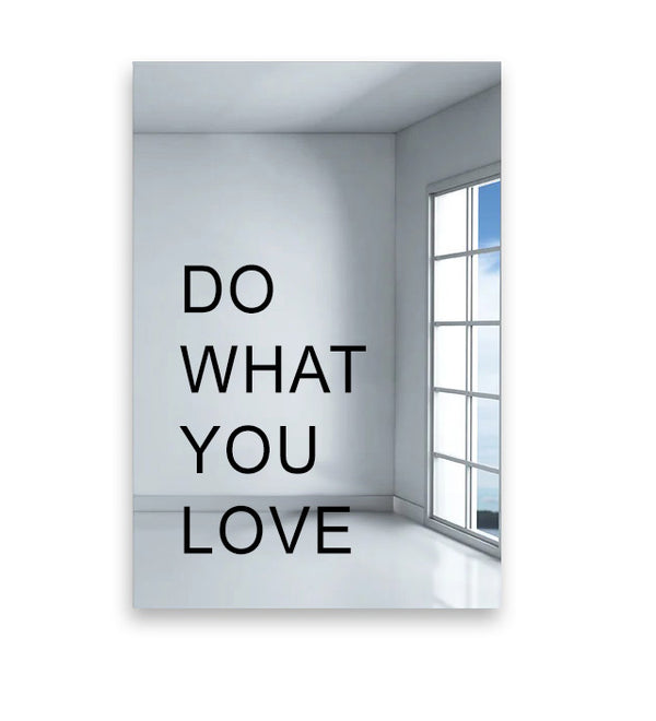 Aκρυλικός καθρέφτης Do What You Love - So Cute Cut