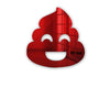 Διακοσμητικό τοίχου emoji Poop - So Cute Cut
