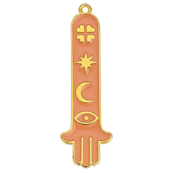 Μοτίφ Hamsa με spiritual σύμβολα κρεμαστό σε συσκευασία - So Cute Cut