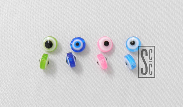 Ματόχαντρα φλατ πολυεστερική 10 mm x 6 mm (τρύπα 1 mm) σε συσκευασία 250 τεμαχίων - So Cute Cut