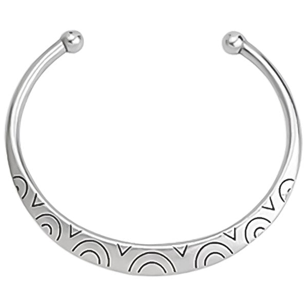 Μεταλλικό βραχιόλι indian ορειχάλκινο 63,8 mm x 53,1 mm σε συσκευασία 2 τεμαχίων - So Cute Cut