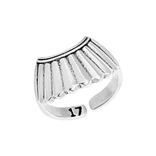 Δαχτυλίδι με κυμάτιστο pattern 17mm σε συσκευασία 3 τεμαχίων - So Cute Cut