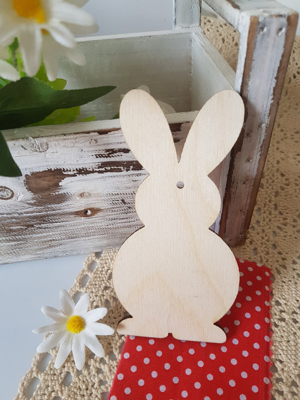 Ξύλινο κουνελάκι σε συσκευασία 10 τεμαχίων - So Cute Cut