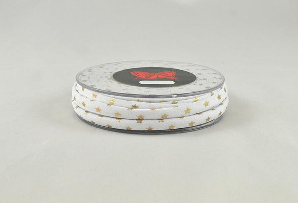 Κορδόνι Elastan Foil Stars 5mm σε συσκευασία 10 μέτρων - So Cute Cut