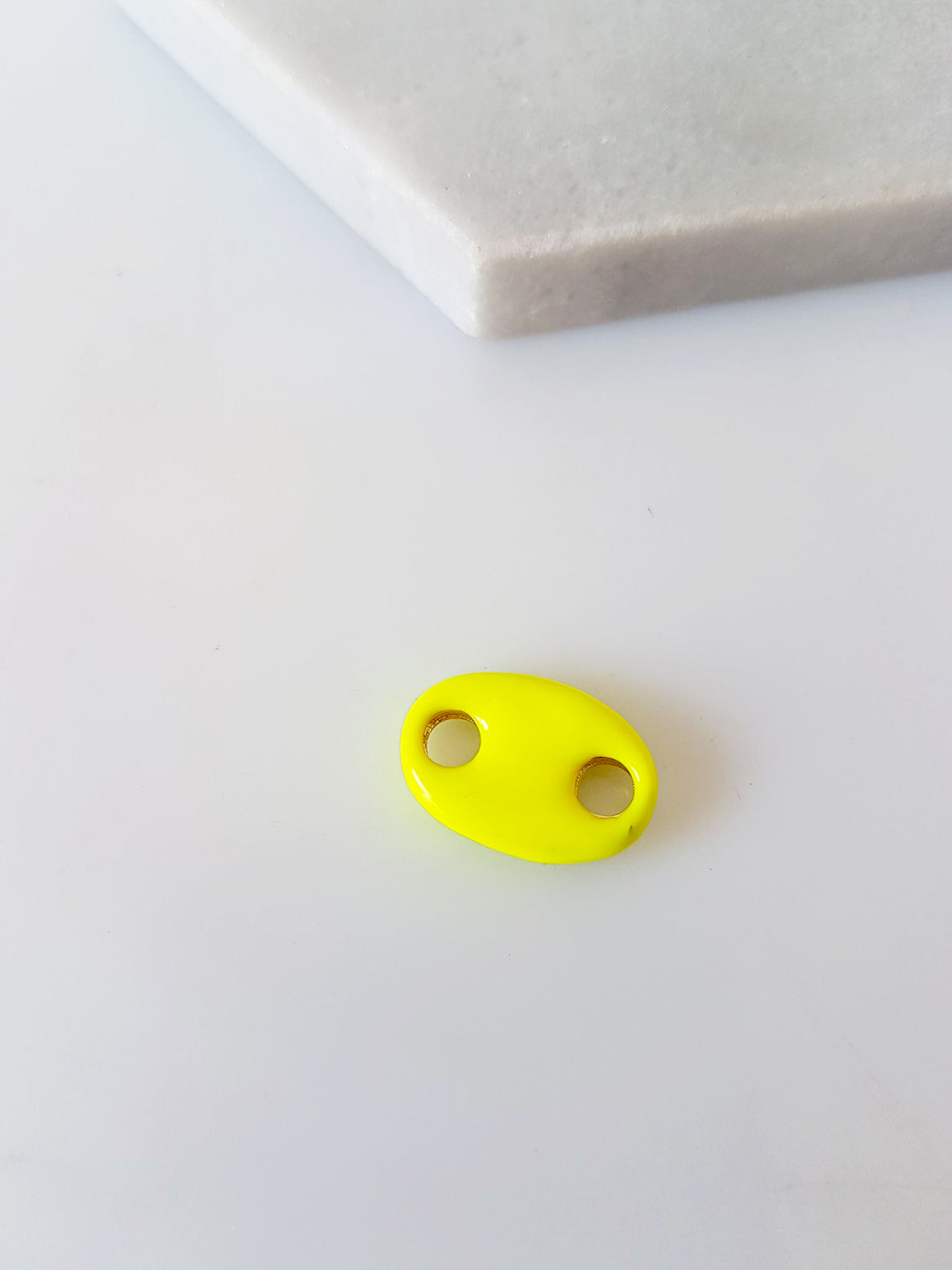 Μπρούτζινο Pig Nose με Σμάλτο 13x18mm σε συσκευασία 4 τεμαχίων - So Cute Cut