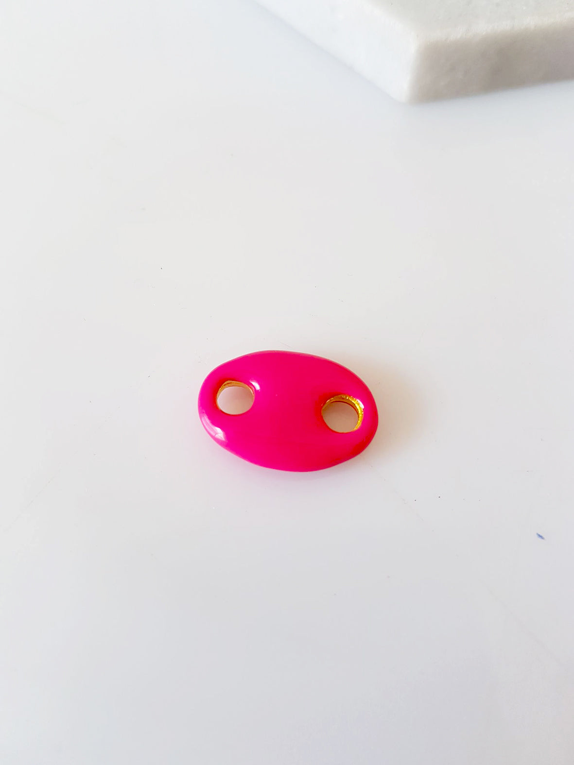 Μπρούτζινο Pig Nose με Σμάλτο 13x18mm σε συσκευασία 4 τεμαχίων - So Cute Cut