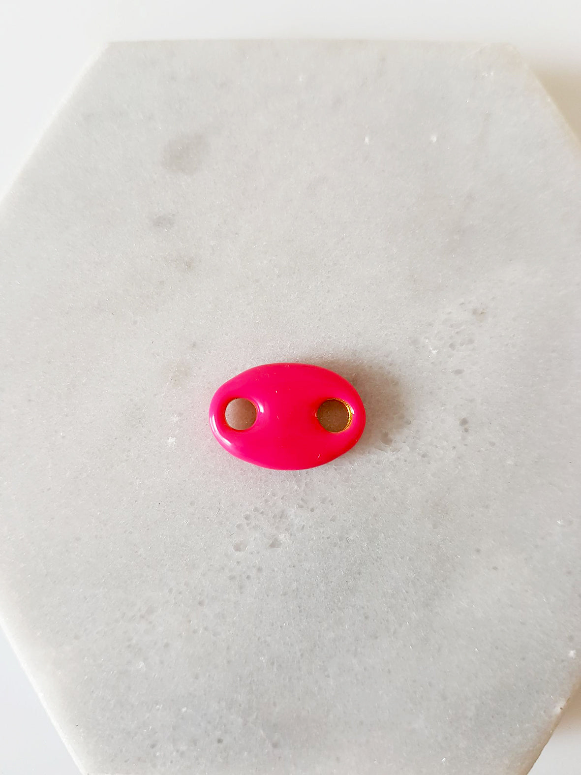 Μπρούτζινο Pig Nose με Σμάλτο 13x18mm σε συσκευασία 4 τεμαχίων - So Cute Cut