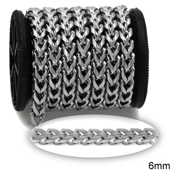Αλυσίδα Ατσάλινη Fox Tail 6mm σε συσκευασία 1 μέτρου - So Cute Cut