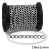Αλυσίδα Ατσάλινη Γκουρμέτ Διαμαντέ 5.8x3.6x1mm σε συσκευασία 2 μέτρων - So Cute Cut