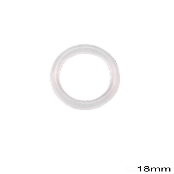 Λαστιχάκι Σιλικόνης Γυαλιών 18x2mm σε συσκευασία 50 τεμαχίων, διαθέσιμο σε 2 χρώματα - So Cute Cut