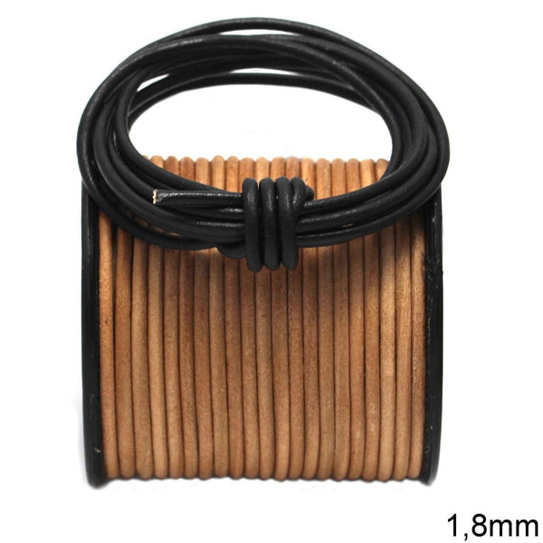 Κορδόνι δέρμα 1.8 mm σε συσκευασία 10 μέτρων - So Cute Cut