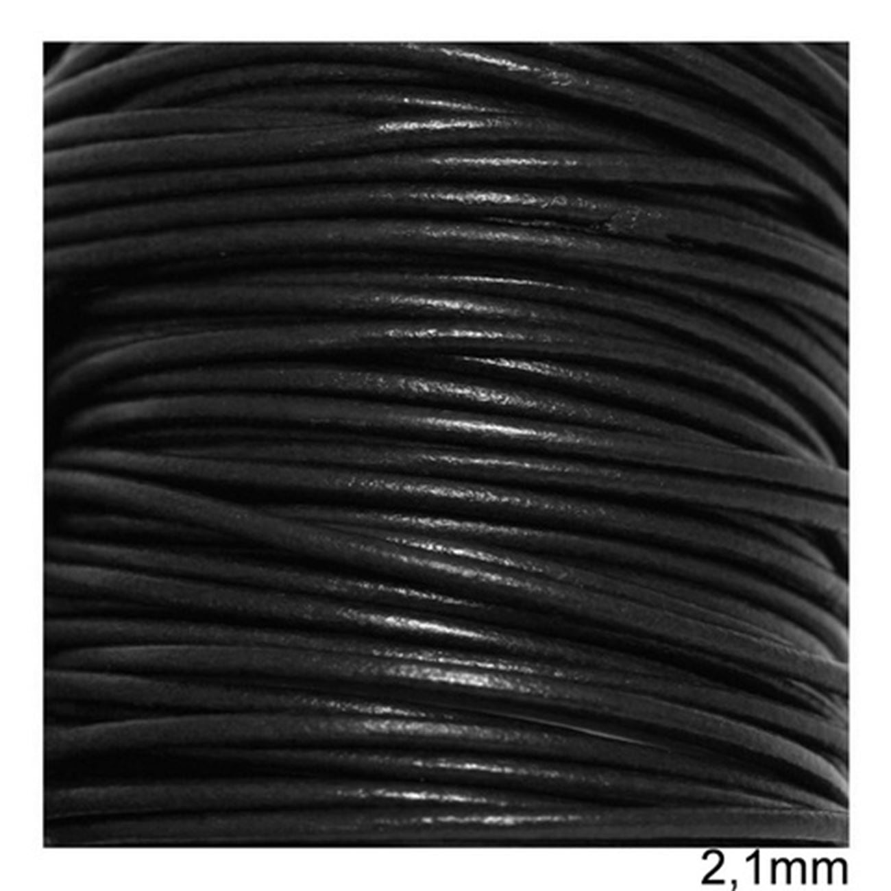 Kορδόνι Δέρμα 2.1mm σε συσκευασία 10 μέτρων - So Cute Cut