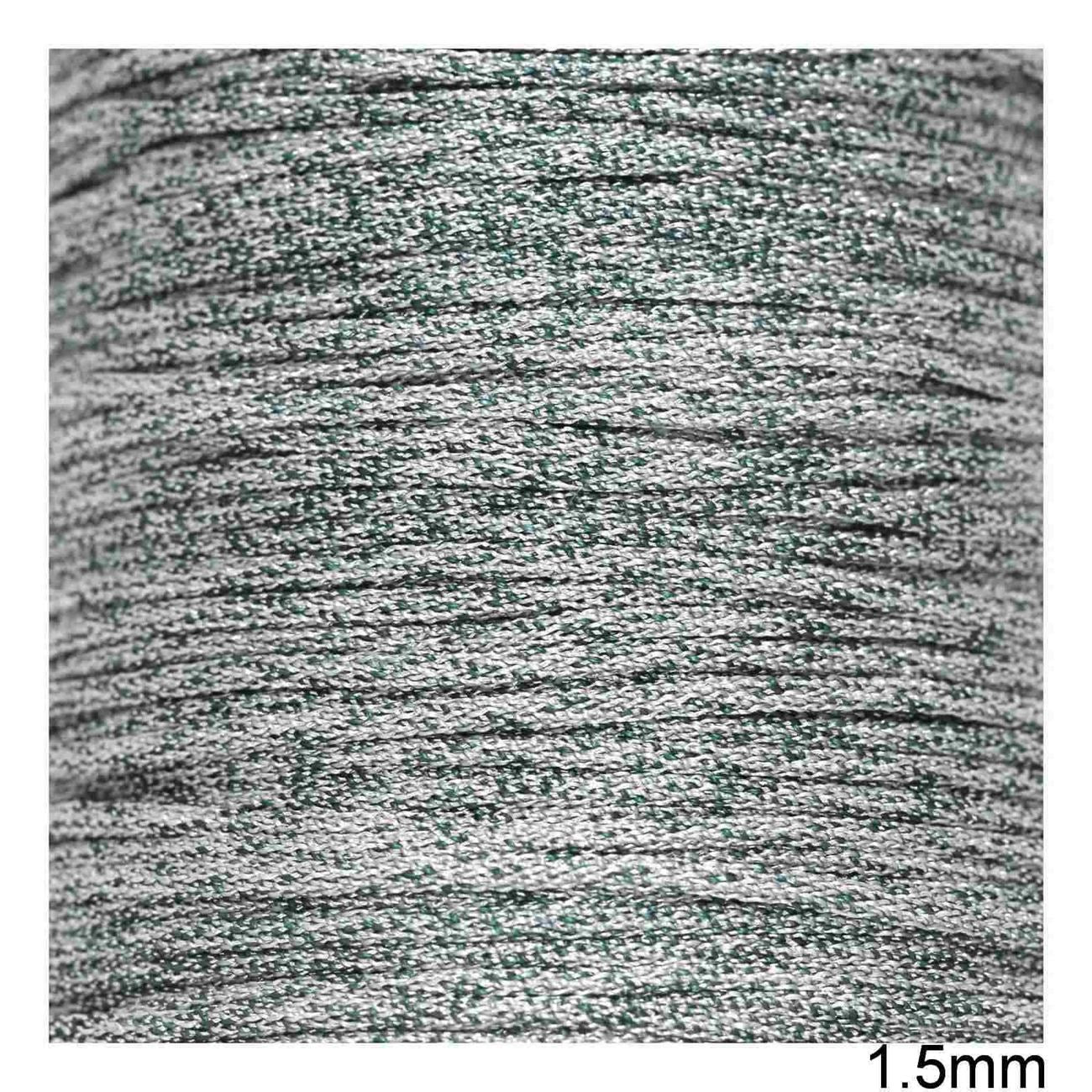Κορδόνι Μεταλλιζέ Τύπου 'Jade' 1.5mm σε συσκευασία 100 μέτρων, διαθέσιμο σε 12 χρώματα - So Cute Cut