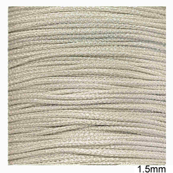 Κορδόνι Μεταλλιζέ Τύπου 'Jade' 1.5mm σε συσκευασία 100 μέτρων, διαθέσιμο σε 12 χρώματα - So Cute Cut