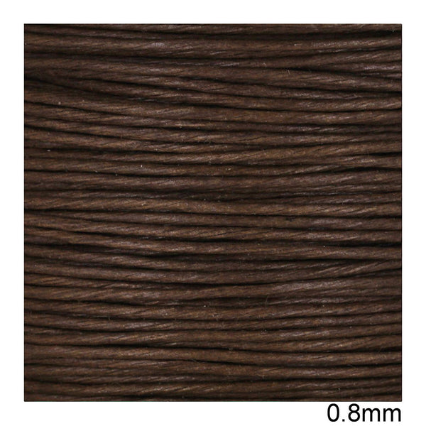 Κορδόνι Κερωμένο 0.8mm σε συσκευασία 100 μέτρων, διαθέσιμο σε 15 χρώματα - So Cute Cut