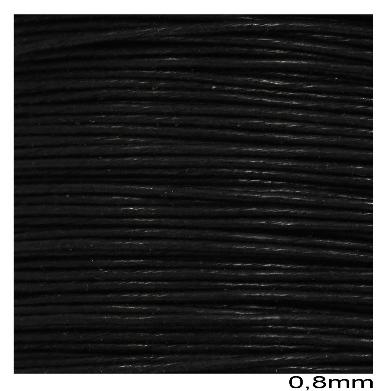 Κορδόνι Κερωμένο 0.8mm σε συσκευασία 100 μέτρων, διαθέσιμο σε 15 χρώματα - So Cute Cut