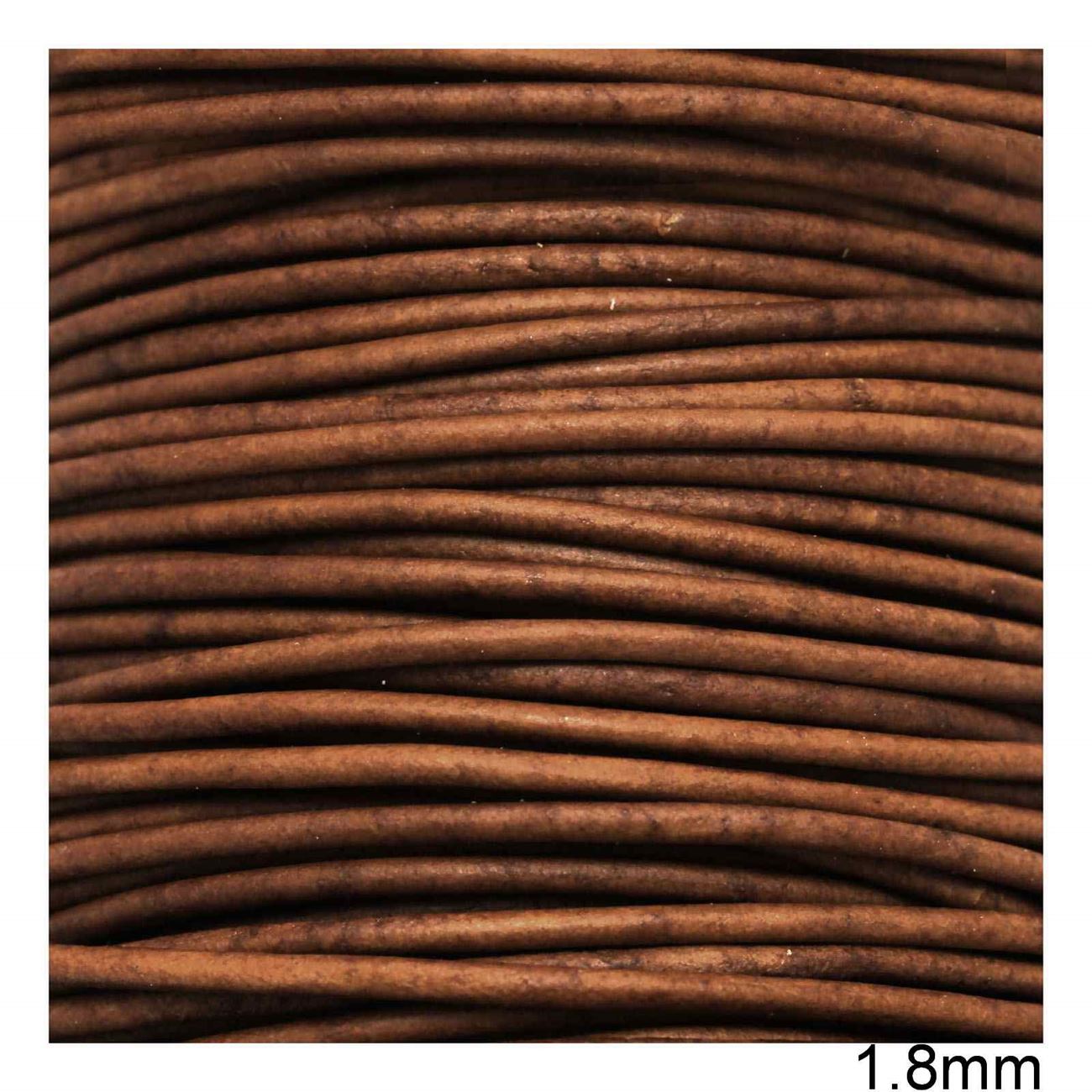 Κορδόνι Δέρμα Α Ματ 1.8mm σε συσκευασία 25 μέτρων, διαθέσιμο σε 2 χρώματα - So Cute Cut