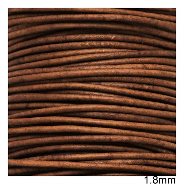 Κορδόνι Δέρμα Α Ματ 1.8mm σε συσκευασία 25 μέτρων, διαθέσιμο σε 2 χρώματα - So Cute Cut