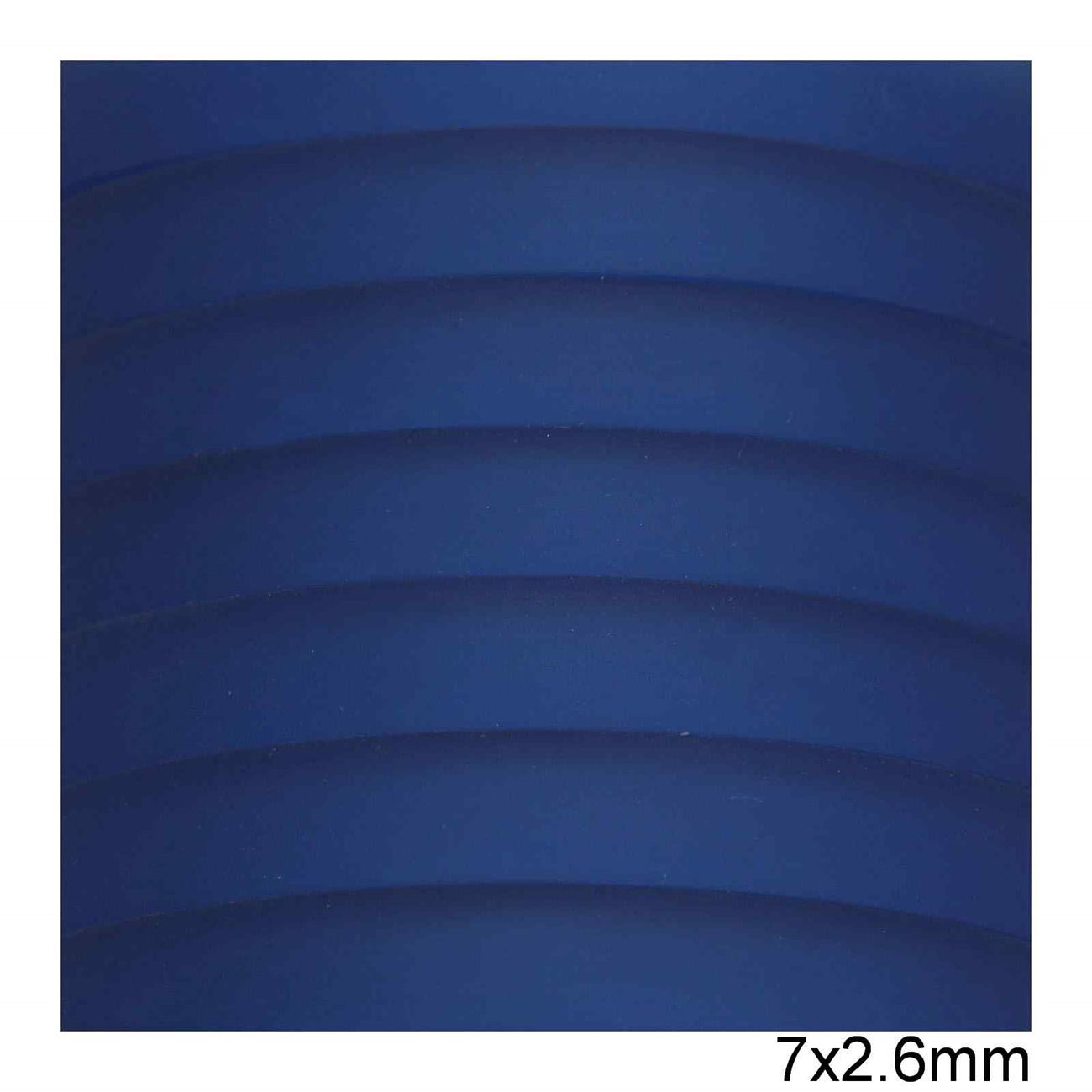 Καουτσούκ Πλακέ 7x2.6mm σε συσκευασία 4 μέτρων, διαθέσιμο σε 6 χρώματα - So Cute Cut