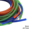 Καουτσούκ 5mm με τρύπα 2.7mm σε συσκευασία 4 μέτρων, διαθέσιμο σε 12 χρώματα - So Cute Cut