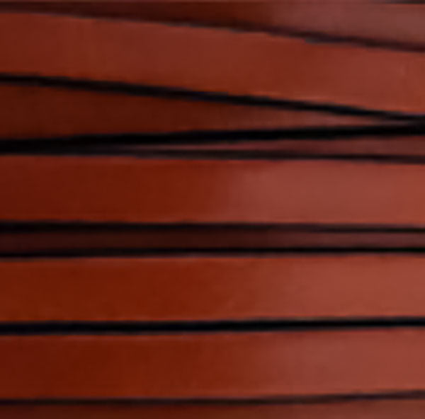 Κορδόνι πλακέ φυσικό δέρμα 5x2mm σε συσκευασία 4 μέτρων - So Cute Cut