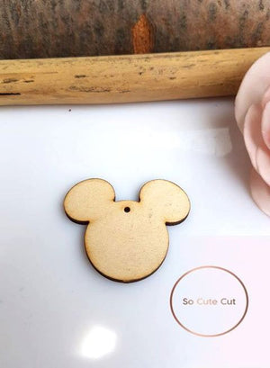 Ξύλινο διακοσμητικό στοιχείο Mickey - So Cute Cut