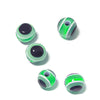 Χάντρα ματάκι πολυεστερική 6 mm (τρύπα 2,2 mm) σε συσκευασία 150 τεμαχίων - So Cute Cut
