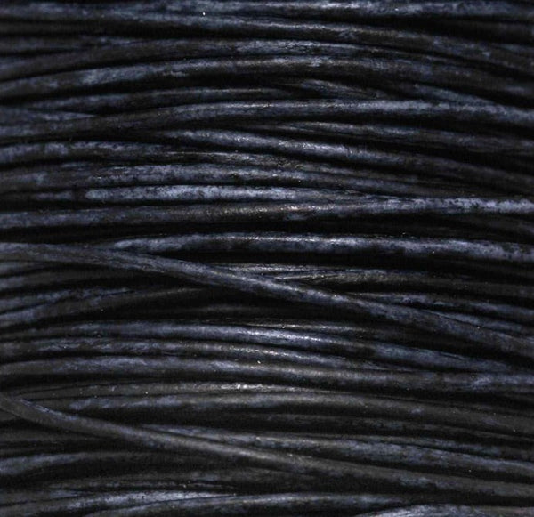 Κορδόνι Δέρμα Vintage 1mm σε καρούλι 25 μέτρων σε ποικιλία χρωμάτων - So Cute Cut