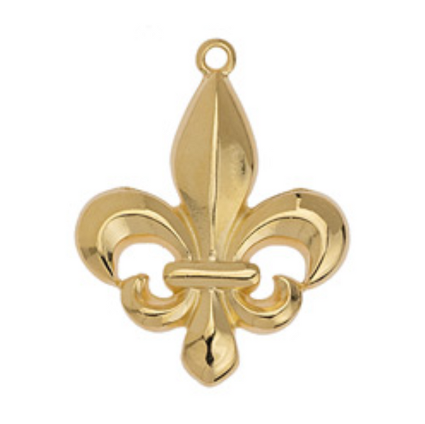 Μοτίφ Fleur de lis κρεμαστό σε συσκευασία 12 τεμαχίων - So Cute Cut