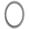Κρίκος οβάλ 55mm με pattern και 1 τρύπα σε συσκευασία 6 τεμαχίων - So Cute Cut