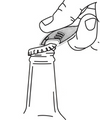 Μοτίφ καρχαρίας bottle opener κρεμαστό σε συσκευασία 5 τεμαχίων - So Cute Cut