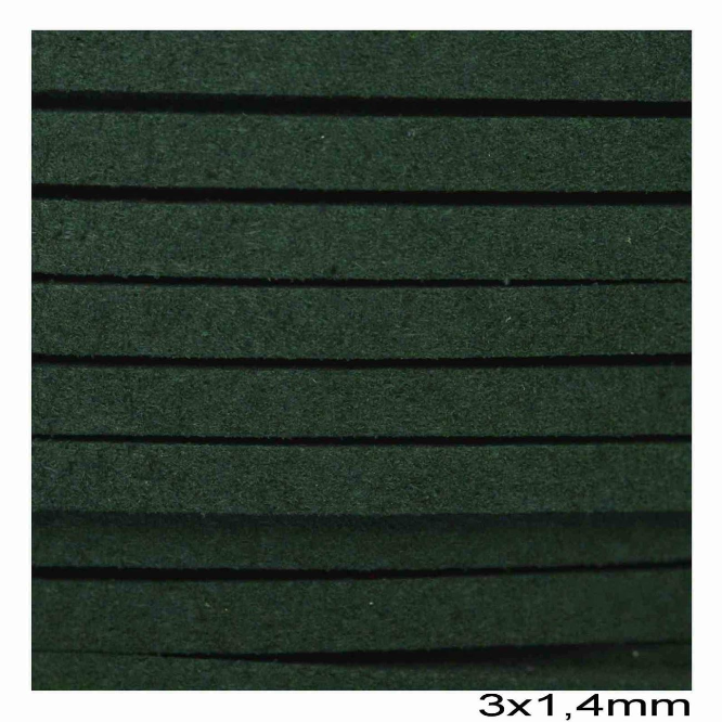 Κορδόνι suede πλακέ 3x1.4 mm σε συσκευασία 100 μέτρων - So Cute Cut
