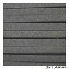 Κορδόνι suede πλακέ 3x1.4 mm σε συσκευασία 100 μέτρων - So Cute Cut