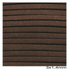 Κορδόνι suede πλακέ 3x1.4 mm σε συσκευασία 100 μέτρων - So Cute Cut