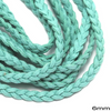 Κορδόνι suede πλακέ πλεξούδα 6mm σε συσκευασία 5 μέτρων - So Cute Cut