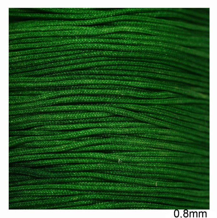 Κορδόνι Jade Γυαλιστερό 0,8mm σε συσκευασία 100 μέτρων σε ποικιλία χρωμάτων - So Cute Cut