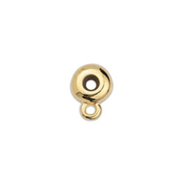 Bead stopper με κρικάκι 8mm Φ2.0mm σε συσκευασία 28 τεμαχίων - So Cute Cut