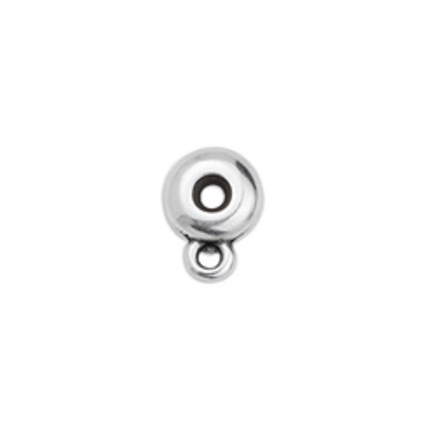Bead stopper με κρικάκι 8mm Φ2.0mm σε συσκευασία 28 τεμαχίων - So Cute Cut