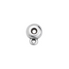 Bead stopper με κρικάκι 8mm Φ2.0mm σε συσκευασία 28 τεμαχίων - So Cute Cut
