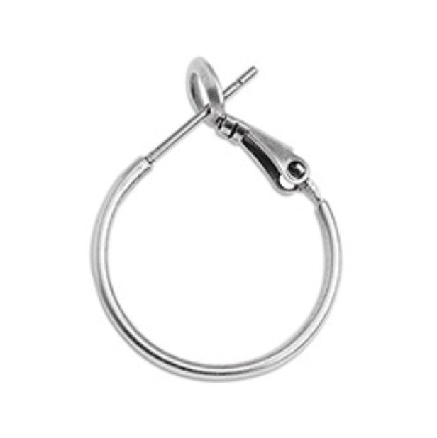 Σκουλ. κρίκος ορειχ. 1.2x20mm με κουμπ. καρφί inox σε συσκευασία 18 τεμαχίων - So Cute Cut