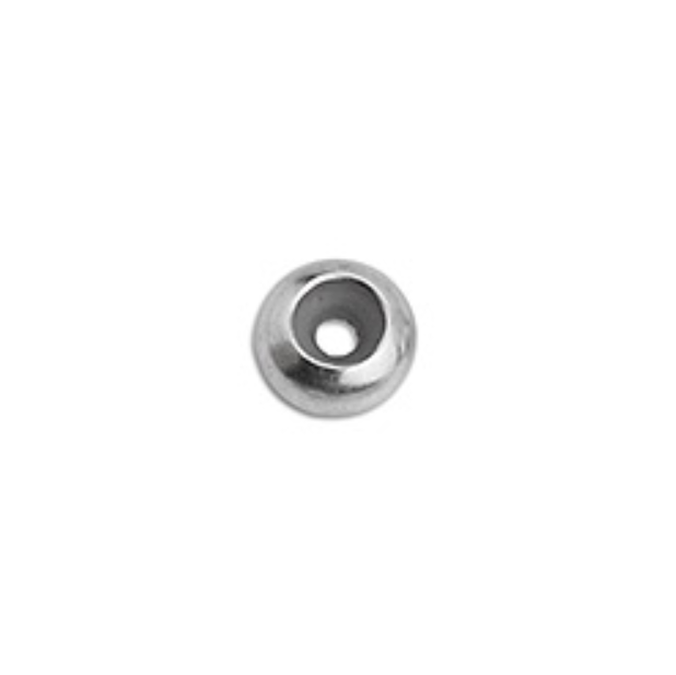 Bead stopper ορειχάλκινο 8mm Φ2mm σε συσκευασία 32 τεμαχίων - So Cute Cut