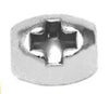 Χάντρα Χυτή Βαρελάκι με Σταυρό 6,2 x 5,2mm σε συσκευασία 100 τεμαχίων - So Cute Cut