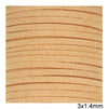 Κορδόνι suede πλακέ 3x1.4 mm σε συσκευασία 100 μέτρων - So Cute Cut