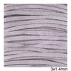 Κορδόνι suede πλακέ 3x1.4 mm σε συσκευασία 100 μέτρων - So Cute Cut