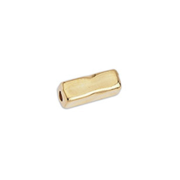 Παραλ/μη χάντρα σφυρήλατη 12x5mm Φ2mm σε συσκευασία 30 τεμαχίων - So Cute Cut